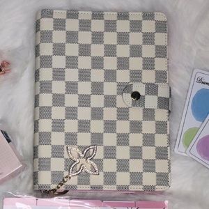 A5 GM luxury agenda cover ring binder pen holder
